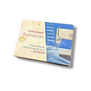 SINGER Professional Buttonholder in Box